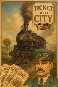 Ticket to the City – Tablet Citygame